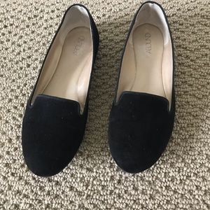 Suede flats